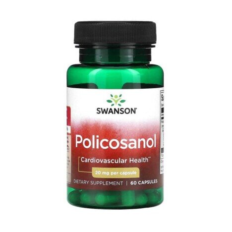 Policosanol 20mg 60 capsule, Swanson